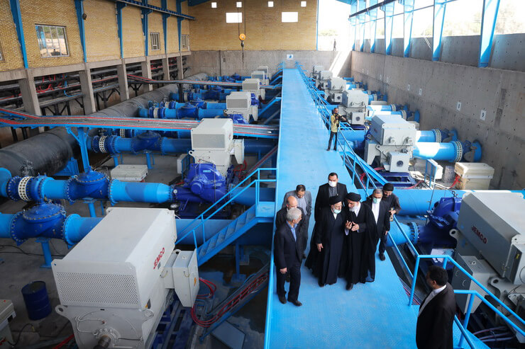 Ghadir Khuzestan water supply project was opened